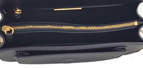 Tory Burch Robinson Black Leather Women's Crossbody