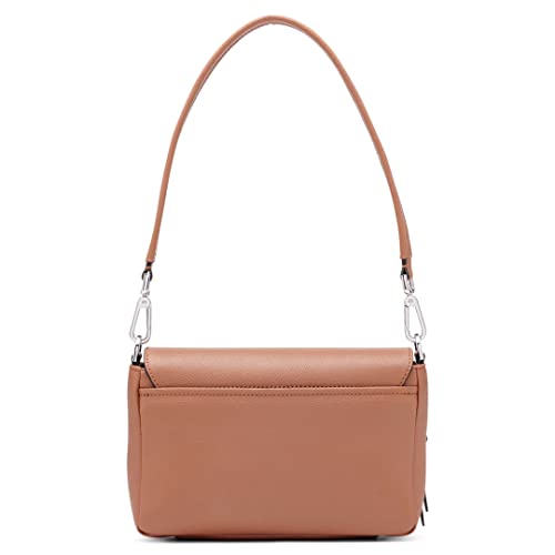 Calvin Klein Ava Shoulder Bag in Caramel