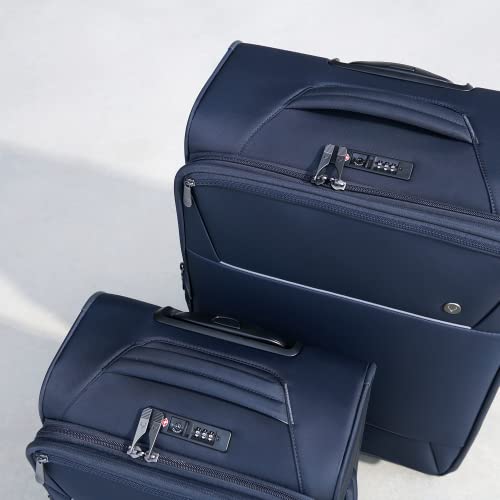 ANTLER - Brixham Luggage Set - Navy Cabin, Medium & Large Suitcase