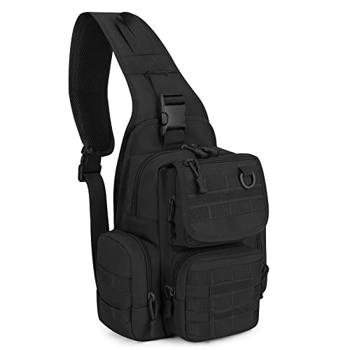 Large Tactical Sling Backpack for Hiking & Travel