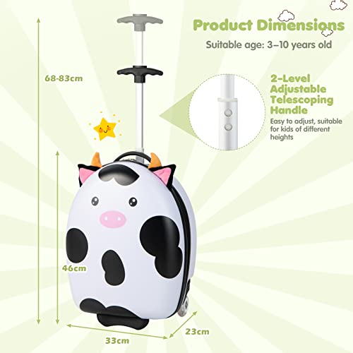 16" Kids Carry On Luggage: Fashionable Hard Shell