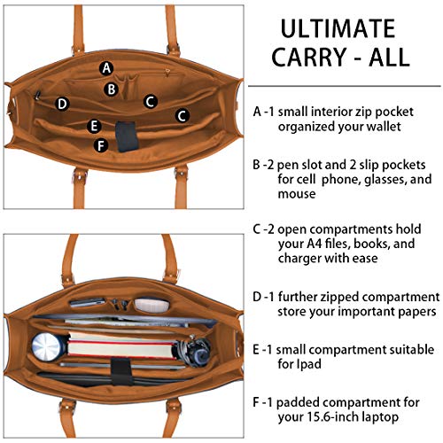 Designer Large Leather Tote Bag for Women