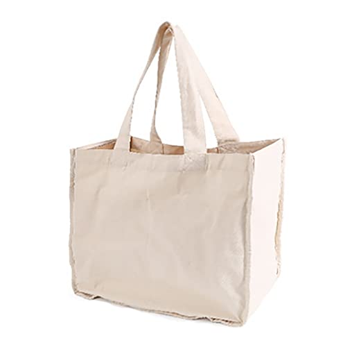 YULOONG Cotton Eco Tote Bags Extra-Large Durable Canvas