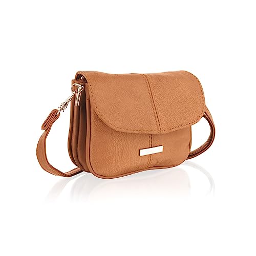 Woodland Leathers Black Leather Clutch Bag - Compact & Stylish