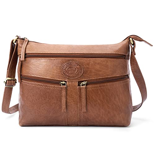 Woodland Leather Women's Genuine Retro Vintage Shoulder Bags