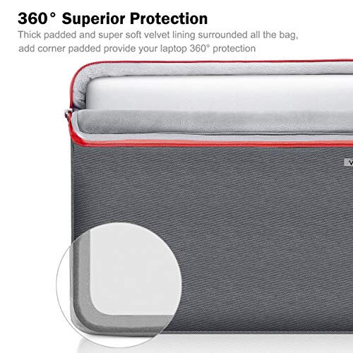 Voova 360°Protective Laptop Sleeve for 16-inch MacBook Pro