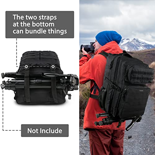 YOREPEK 45L Tactical Military Backpack for Men