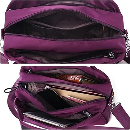 Red Oxford Cloth Anti-theft Shoulder Bag - Designer Handbag