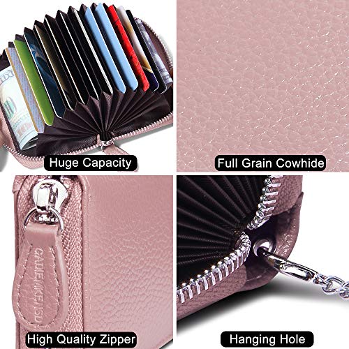 Chic RFID Blocking Designer Wallet: Stylish Accordion for Women