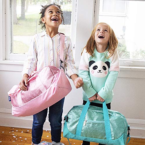 Glitter Duffel Bag for Kids, Perfect Carry-On