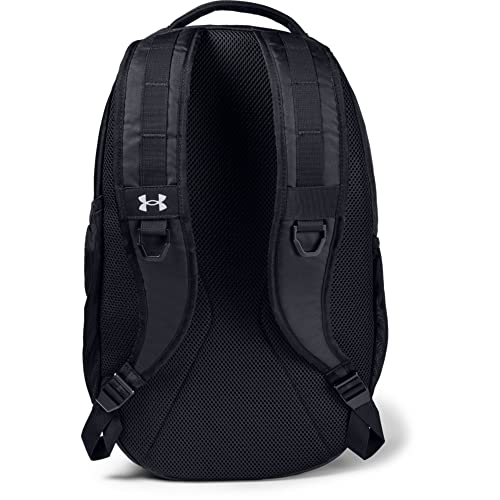 Black/Silver Designer Handbag Backpack, One Size Fits All
