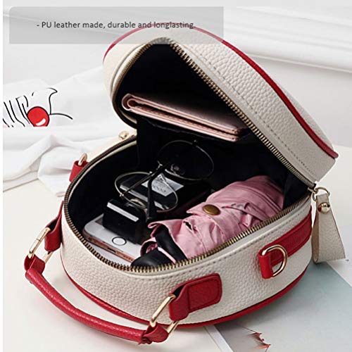 VALICLUD Summer Cherry Crossbody Bag - Beige Red