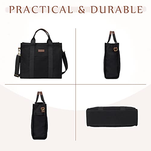 VASCHY Canvas Tote Bag: Casual Designer Handbags for Women