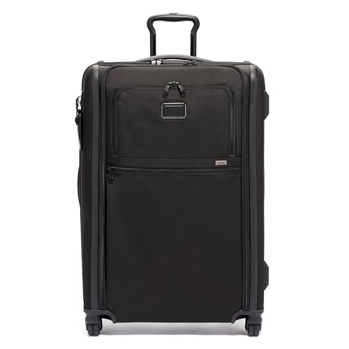 TUMI Alpha 3 Large Black Suitcase: Top Handles