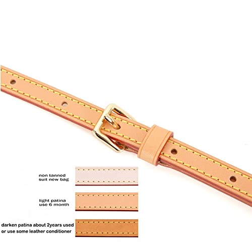 Genuine Leather Adjustable Shoulder Strap for Designer Bags