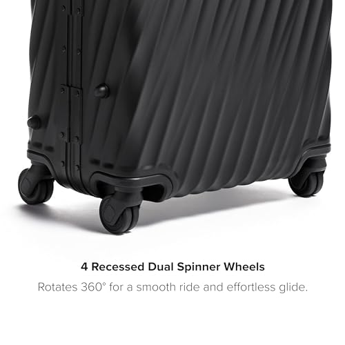 TUMI - 19 Degree Large Suitcase - Designer Matte Black Handbag