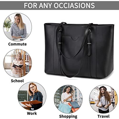 Designer Shoulder Bag - 15.6" Laptop Tote