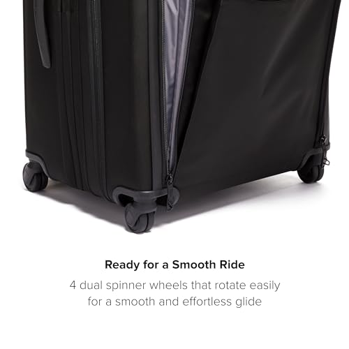 TUMI Alpha 3 Large Black Suitcase: Top Handles