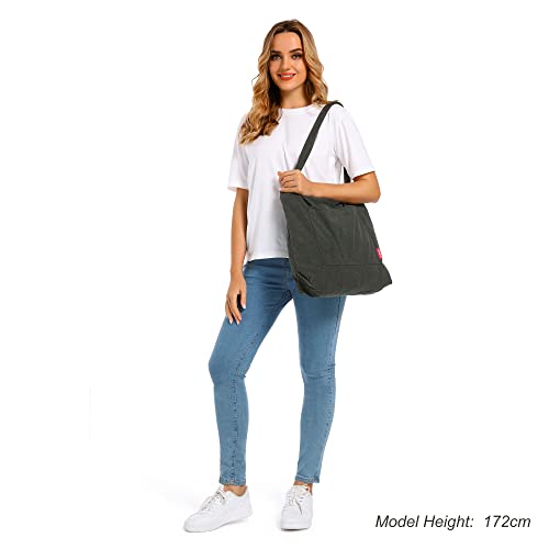 Large Pink Corduroy Tote Bag for Women