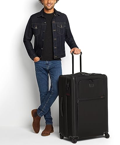 TUMI Alpha 3 Extended Trip Black Wheeled Suitcase