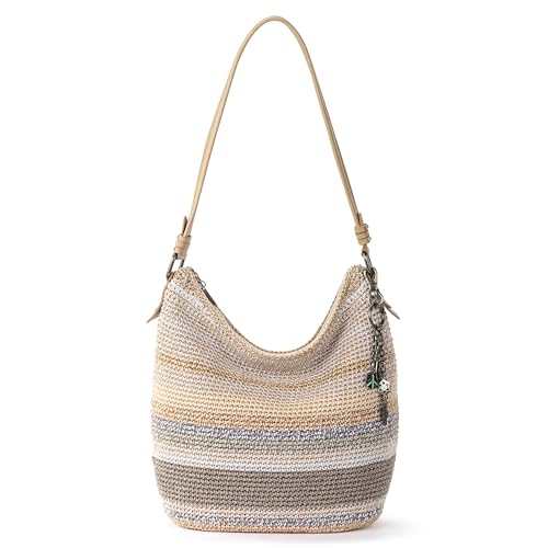 SAK Women's Sequoia Hand-Crochet Hobo Bag: Sand Stripe