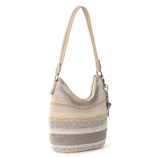 SAK Women's Sequoia Hand-Crochet Hobo Bag: Sand Stripe