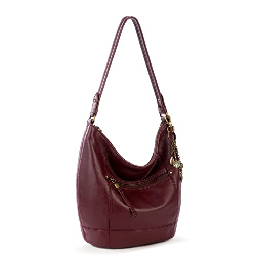 SAK Sequoia Leather Hobo Bag - Cabernet