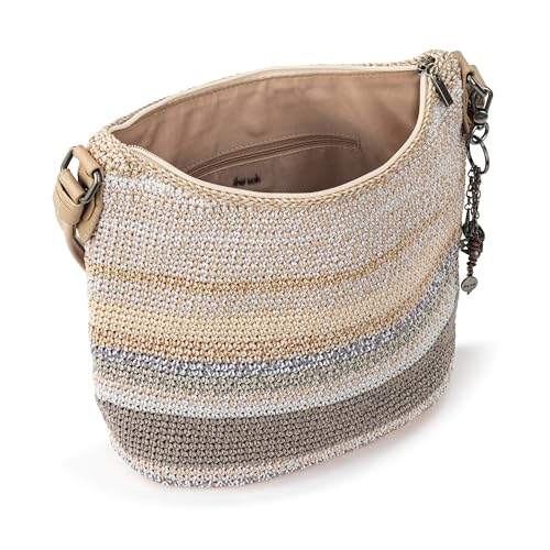 SAK Women's Sequoia Hand-Crochet Hobo Bag: Sand Stripe