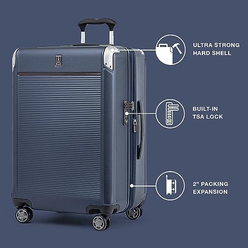 Travelpro Elite Hardside Spinner Suitcase - True Navy Blue