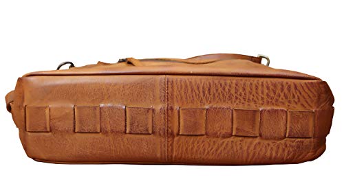Genuine Cow Hide Leather Vintage Cross Body Handbag