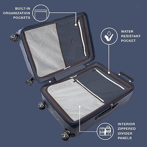Travelpro Elite Hardside Spinner Suitcase - True Navy Blue