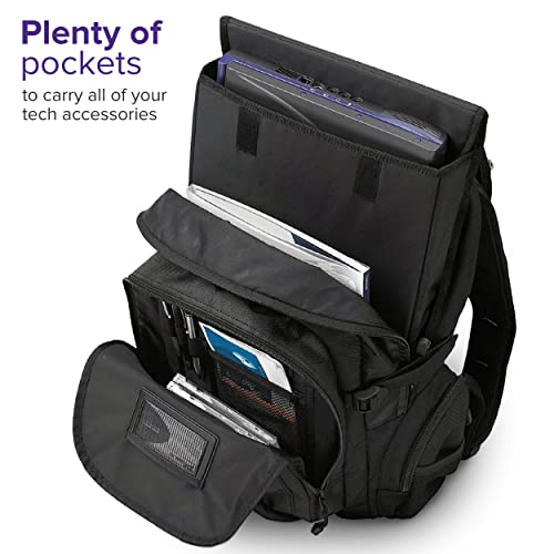 Black Targus Laptop Backpack, Fits 16" Laptops