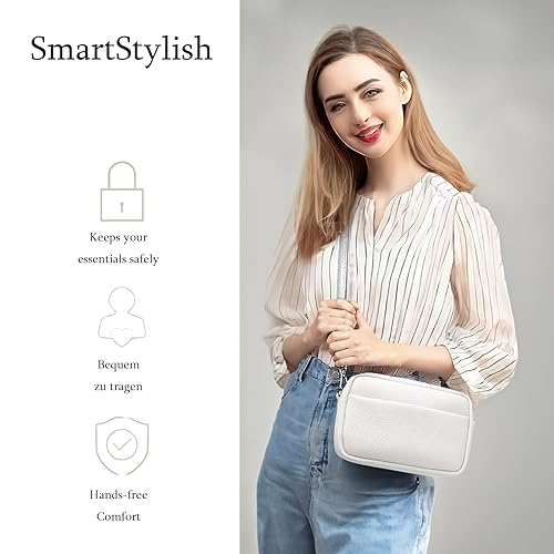 SUYCOJAE Leather Crossbody Shoulder Handbags - Versatile & Chic