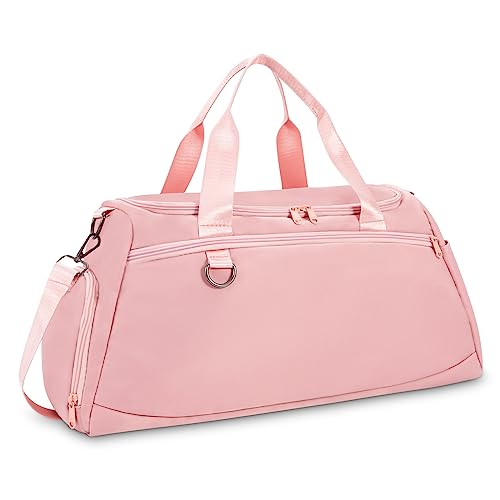 Pink Designer Sports Tote Gym Bag