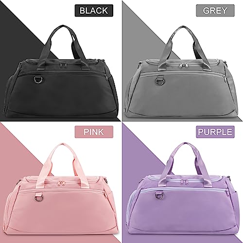Pink Designer Sports Tote Gym Bag