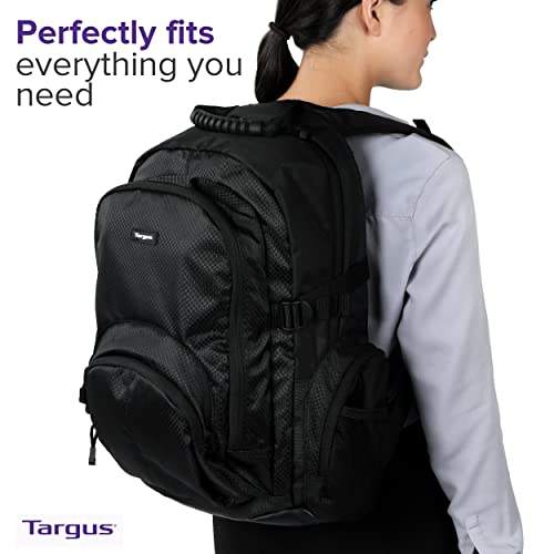 Black Targus Laptop Backpack, Fits 16" Laptops