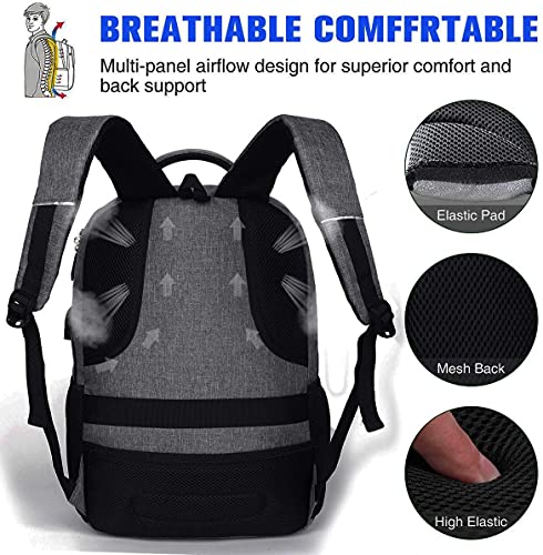 17.3 Inch Laptop Backpack with USB Charging Port