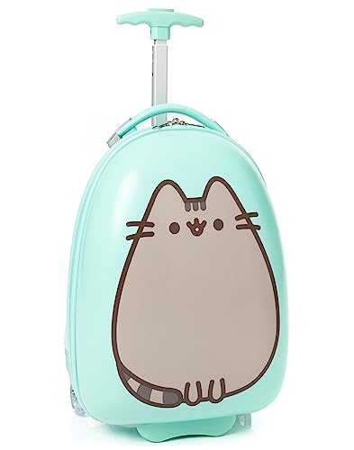 Pusheen Kids Suitcase: Mint Green Designer Cabin Bag