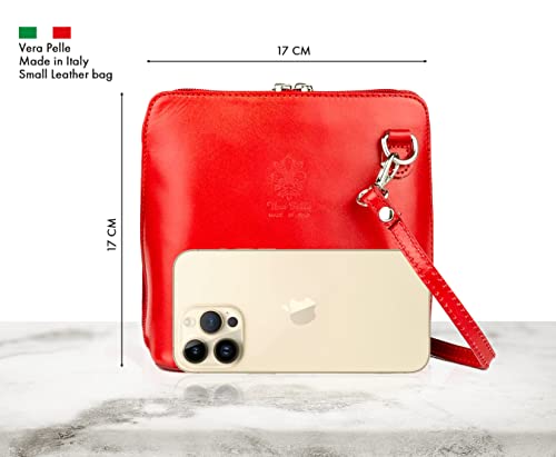 Woodland Leather Kleine Vera Pelle Echtleder Handtasche