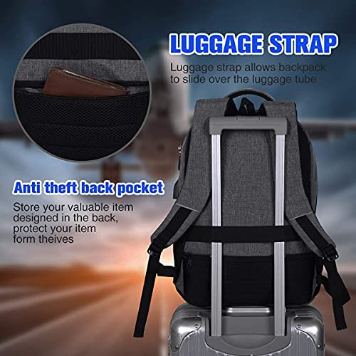 17.3 Inch Laptop Backpack with USB Charging Port