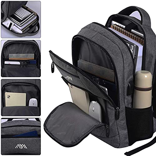 17.3 Inch Laptop Backpack with USB Charging Port