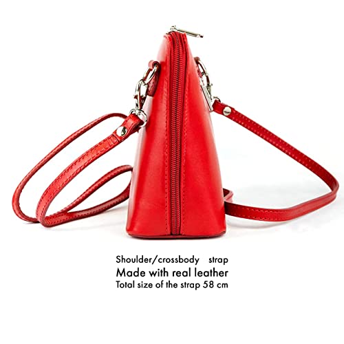 Woodland Leather Kleine Vera Pelle Echtleder Handtasche