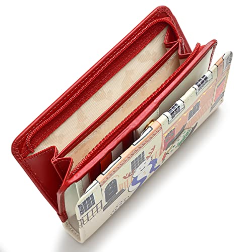 Radley London Medium Bifold Matinee Purse with Dog Appliqué