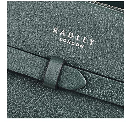 RADLEY Green Leather Medium Grab Handbag