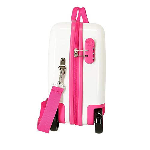 Little Me Kids Rolling Suitcase, Multicoloured, Designer Handbag