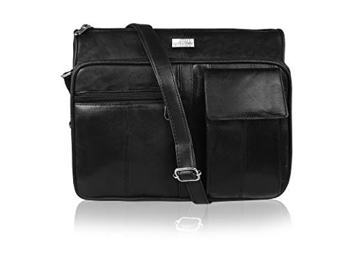 Quenchy London Leather Crossbody Designer Handbag - QL189K