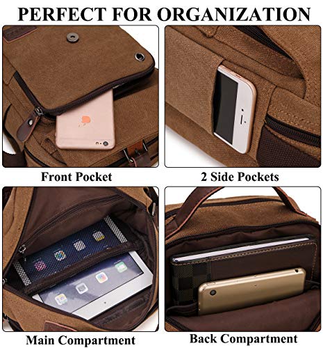 RAVUO Small Unisex Designer Canvas Shoulder Bag