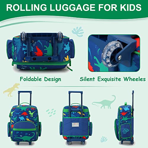RAVUO Cute Kids Carry On Suitcase - Designer Handbags