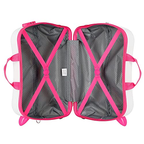 Little Me Kids Rolling Suitcase, Multicoloured, Designer Handbag
