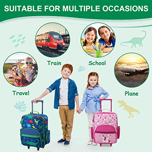 RAVUO Cute Kids Carry On Suitcase - Designer Handbags